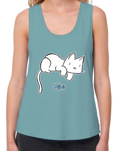 Camiseta mujer miau 01 mujer tirantes laTostadora - latostadora.com - Modalova