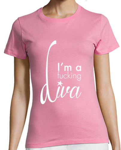 Camiseta mujer I'm a fu*#!ng DIVA - latostadora.com - Modalova