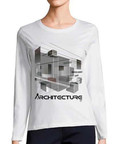 Camiseta Mujer Manga Larga ARQUITECTURA laTostadora - latostadora.com - Modalova