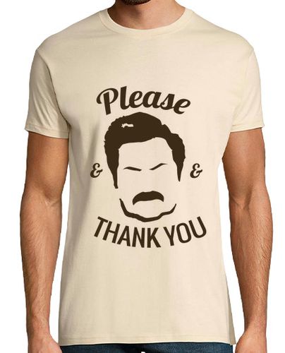 Camiseta Camiseta chico - Ron Swanson Please and thank you - latostadora.com - Modalova
