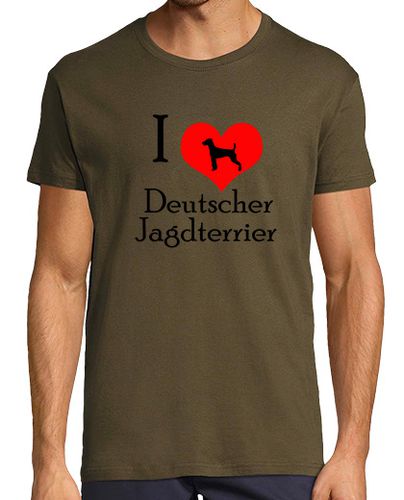 Camiseta I love deutscher jagdterrier laTostadora - latostadora.com - Modalova