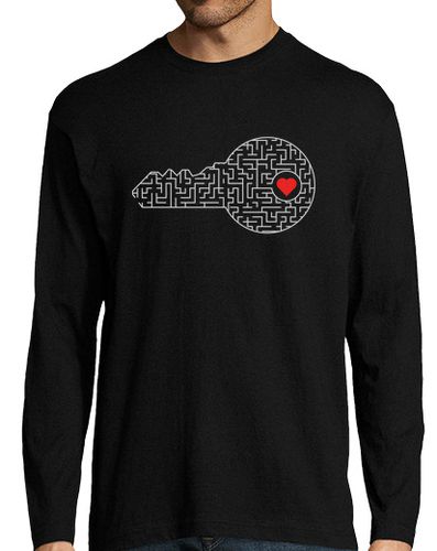 Camiseta llave de tu corazón (plata) - latostadora.com - Modalova
