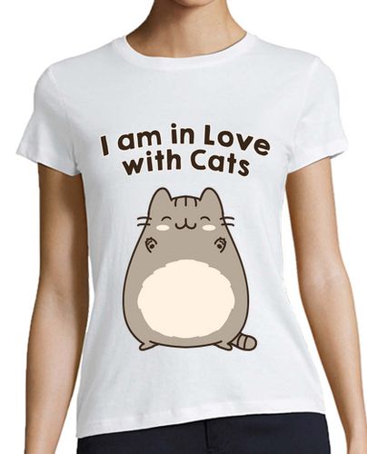 Camiseta mujer i am in love with cats - latostadora.com - Modalova