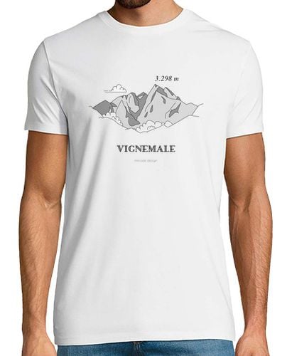 Camiseta Hombre Manga Corta Camiseta del Monte Vignemale laTostadora - latostadora.com - Modalova