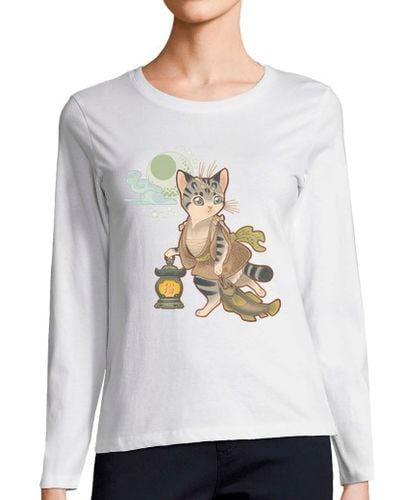 Camiseta Mujer Manga Larga neko laTostadora - latostadora.com - Modalova