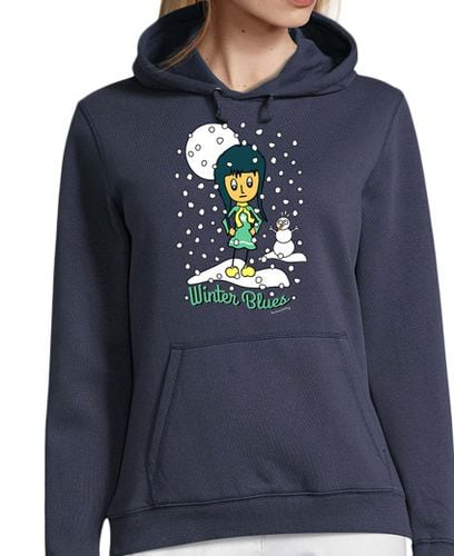 Sudadera Con Capucha Para Mujer Winter Blues laTostadora - latostadora.com - Modalova