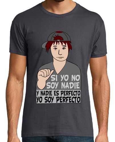 Camiseta Hombre Manga Corta SILOGISMO CATEGORICO,yo soy perfecto laTostadora - latostadora.com - Modalova