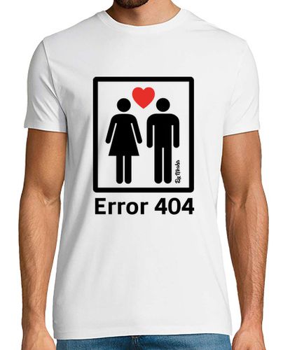 Camiseta Error 404 (negro) - latostadora.com - Modalova
