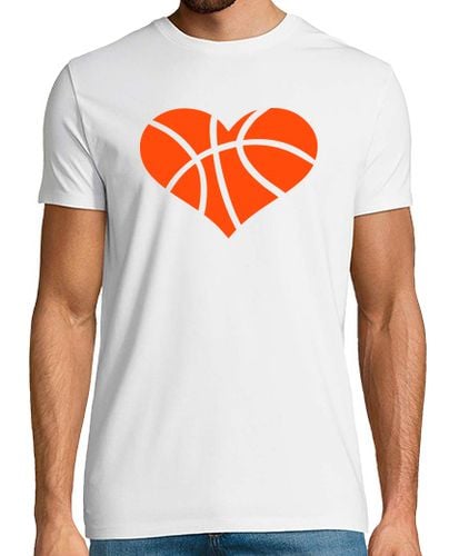 Camiseta Hombre Manga Corta corazón de baloncesto laTostadora - latostadora.com - Modalova