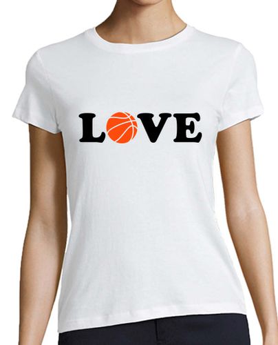 Camiseta mujer el amor de baloncesto - latostadora.com - Modalova