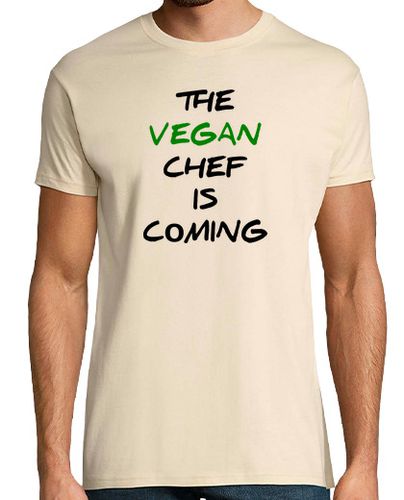 Camiseta The Vegan Chef is Coming - latostadora.com - Modalova
