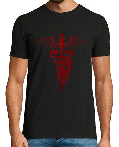 Camiseta Caduceus Symbol - Blood Edition - latostadora.com - Modalova