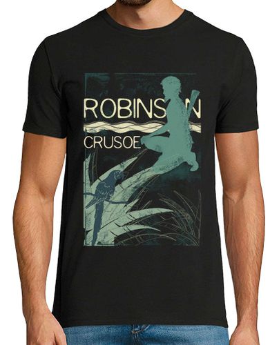 Camiseta Libros clásicos - Robinson Crusoe laTostadora - latostadora.com - Modalova