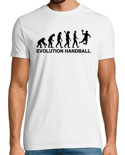 Camiseta evolución de balonmano - latostadora.com - Modalova