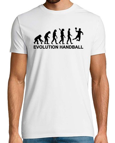 Camiseta Hombre Manga Corta evolución de balonmano laTostadora - latostadora.com - Modalova