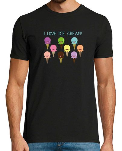 Camiseta me encanta el helado - latostadora.com - Modalova
