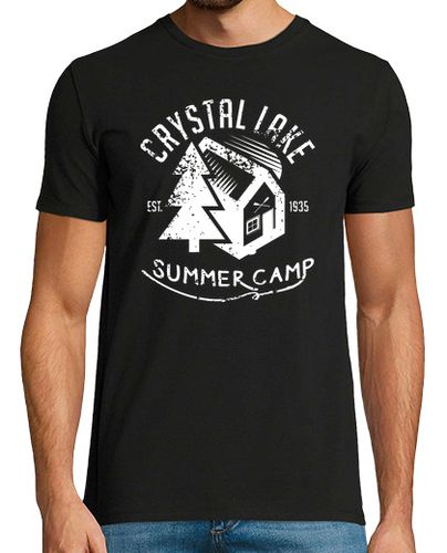 Camiseta Crystal Lake Summer Camp (Viernes 13) - latostadora.com - Modalova