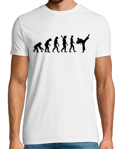 Camiseta la evolución de karate kickboxing - latostadora.com - Modalova