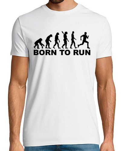 Camiseta la evolución llevado correr - latostadora.com - Modalova