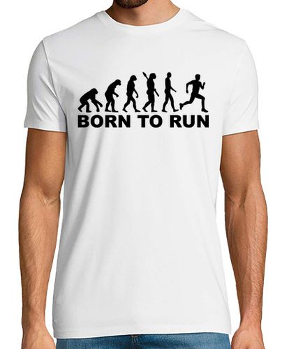 Camiseta la evolución llevado correr laTostadora - latostadora.com - Modalova