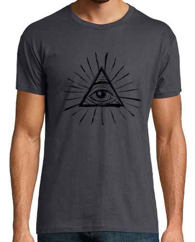 Camiseta All Seeing Eye - Black Edition - latostadora.com - Modalova