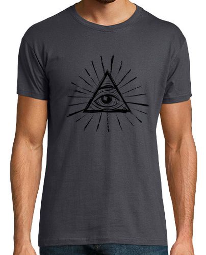 Camiseta All Seeing Eye - Black Edition laTostadora - latostadora.com - Modalova