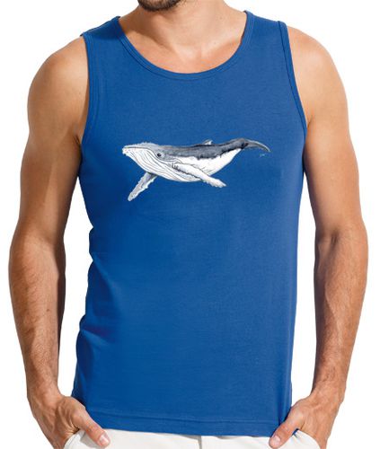 Camiseta Camiseta Bebe ballena yubarta - Hombre, sin mangas, azul royal laTostadora - latostadora.com - Modalova