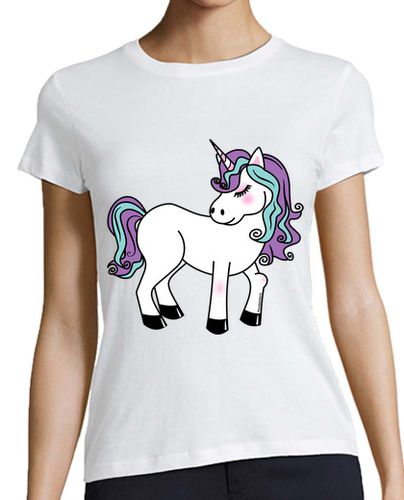 Camiseta mujer Unicornio kawaii - latostadora.com - Modalova