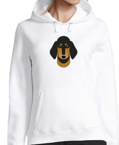 Sudadera Con Capucha Para Mujer perro del dachshund laTostadora - latostadora.com - Modalova