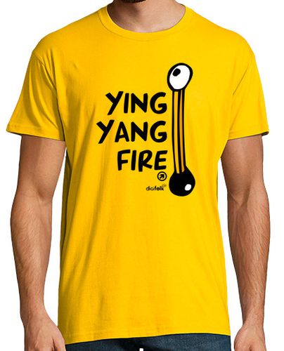 Camiseta YING YANG FIRE - latostadora.com - Modalova