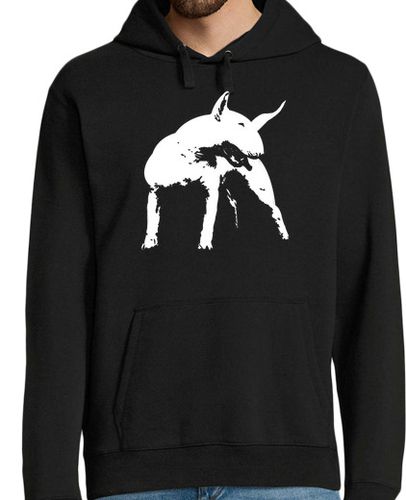 Sudadera Con Capucha Para Hombre Bull terrier estilo pop art s. laTostadora - latostadora.com - Modalova