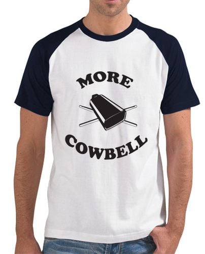 Camiseta Hombre Estilo Béisbol More Cowbell laTostadora - latostadora.com - Modalova