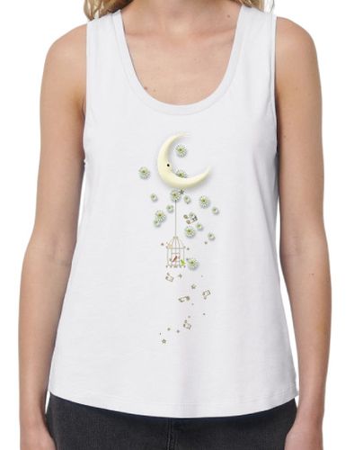 Camiseta mujer La Luna 28 - latostadora.com - Modalova