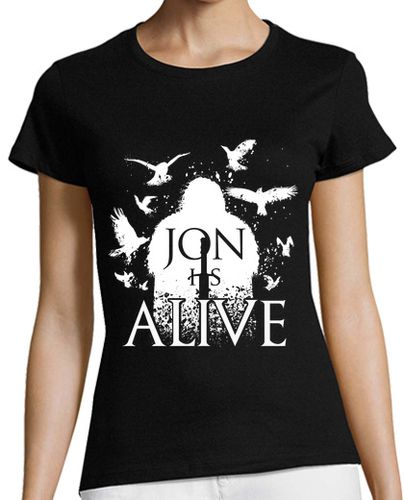 Camiseta mujer jon está vivo - latostadora.com - Modalova