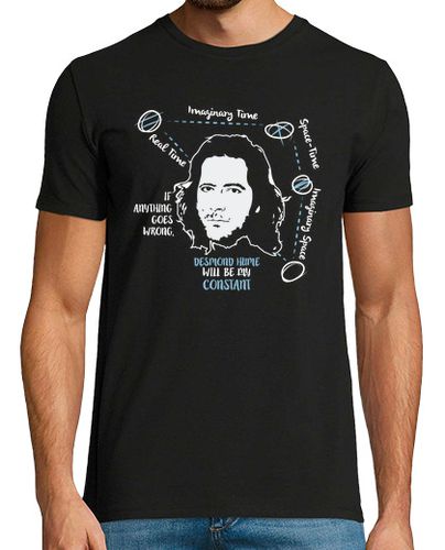 Camiseta Camiseta chico Desmond Hume (Fondo Oscuro) - latostadora.com - Modalova