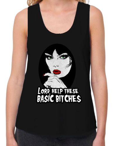 Camiseta mujer Lord, help these basic bitches - latostadora.com - Modalova