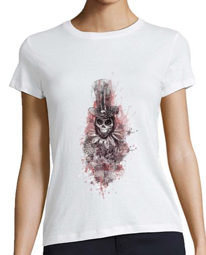 Camiseta Mujer Manga Corta el hombre de horror laTostadora - latostadora.com - Modalova