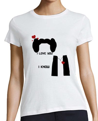 Camiseta mujer I LOVE YOU.I KNOW - latostadora.com - Modalova