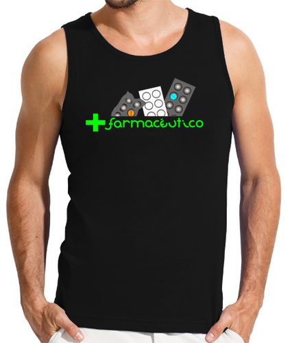 Camiseta Hombre Sin Mangas FARMACEUTICO laTostadora - latostadora.com - Modalova