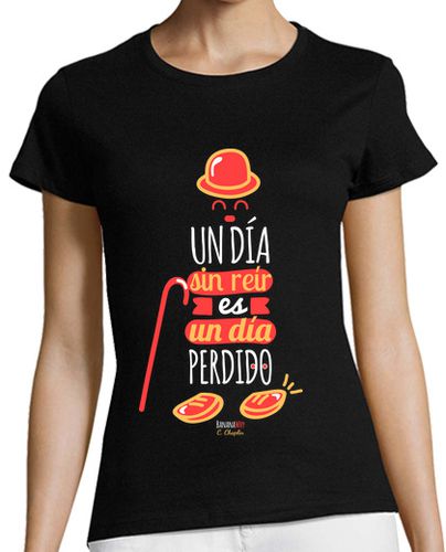 Camiseta mujer Un día sin reír laTostadora - latostadora.com - Modalova