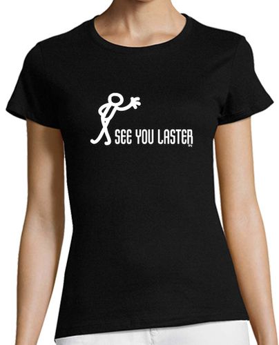 Camiseta Mujer Manga Corta See you laster laTostadora - latostadora.com - Modalova