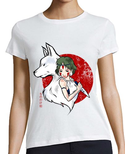 Camiseta mujer Wolf blood - latostadora.com - Modalova