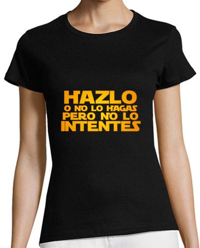 Camiseta mujer Frase Yoda Star Wars - latostadora.com - Modalova