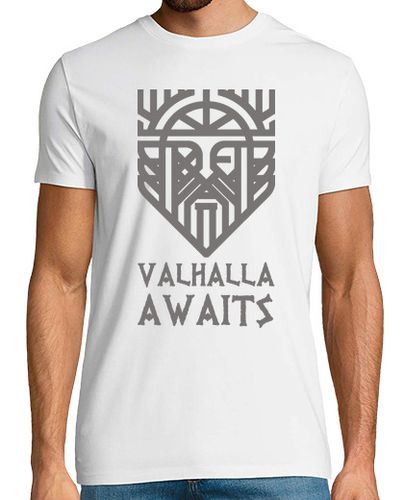 Camiseta Valhalla Awaits - latostadora.com - Modalova