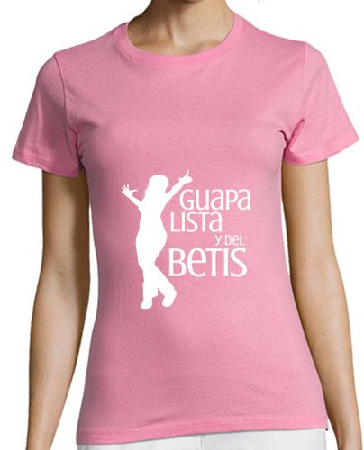 Camiseta mujer Guapa y del Betis - latostadora.com - Modalova
