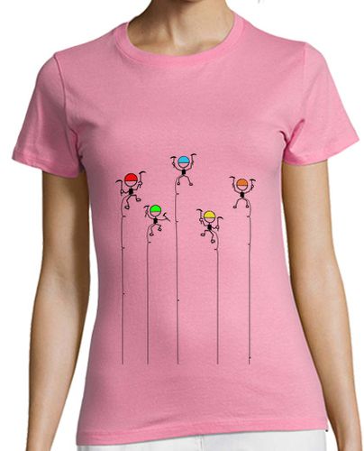 Camiseta Mujer Manga Corta CamisetaM AlpinistasColores laTostadora - latostadora.com - Modalova