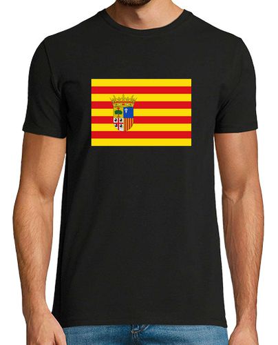 Camiseta Bandera Aragón con escudo - latostadora.com - Modalova