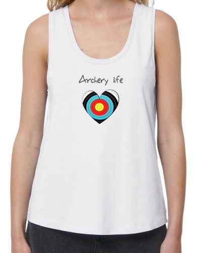 Camiseta mujer Archery life (heart 1) - latostadora.com - Modalova