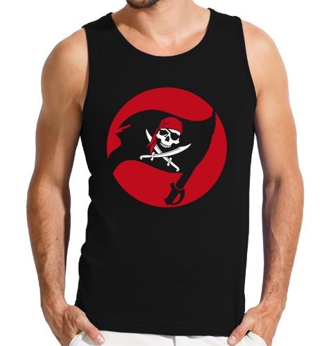 Camiseta Hombre Sin Mangas hombre camiseta sin mangas - bandera pirata jolly roger laTostadora - latostadora.com - Modalova