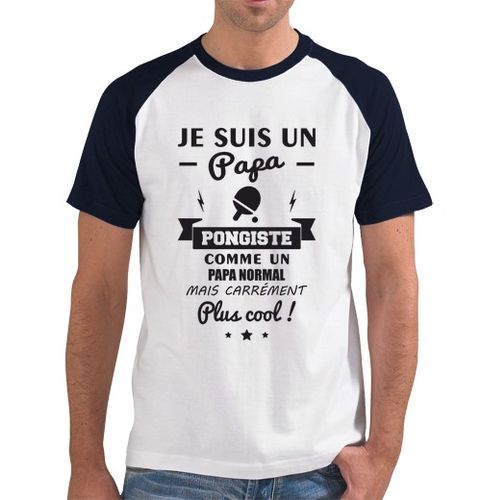 Camiseta Hombre Estilo Béisbol regalo de ping pong papi laTostadora - latostadora.com - Modalova